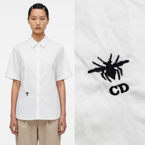 DIOR 디올 꿀벌자수 반팔셔츠