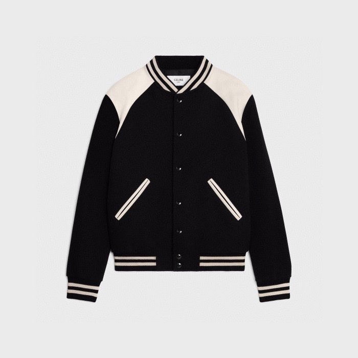 CELINE 셀린느 X002 울 텍스쳐 클래식 테디 자켓