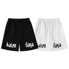 BALENCIAGA 발렌시아가 6423 로고 스웨트 쇼츠