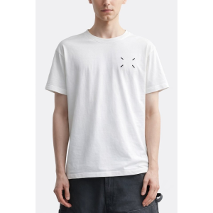 MAISON MARGIELA 메종마르지엘라 스티치 백 넘버링 올자수 로고 숏 슬리브 티셔츠 2COLOR