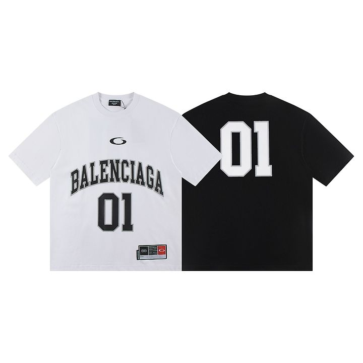 BALENCIAGA 발렌시아가 6535 바스켓볼 시리즈 반팔