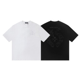 CHROME HEARTS 크롬하츠 6396 엠브로이더드 홀스슈 반팔
