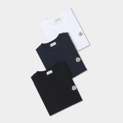 MONCLER 몽클레어 로고 패치 반팔