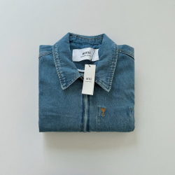 AMI 아미 데님 집업 자켓