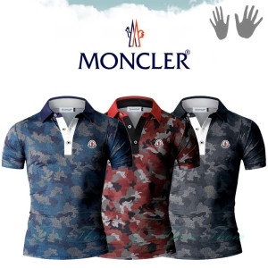 MONCLER 몽클레어 카모 카라 반팔