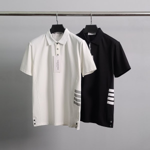 THOM BROWNE 톰브라운  허리완장 반팔 카라티