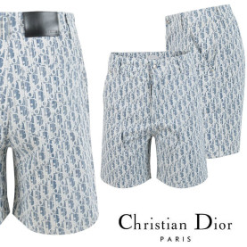 DIOR 디올 오블리크 하프팬츠