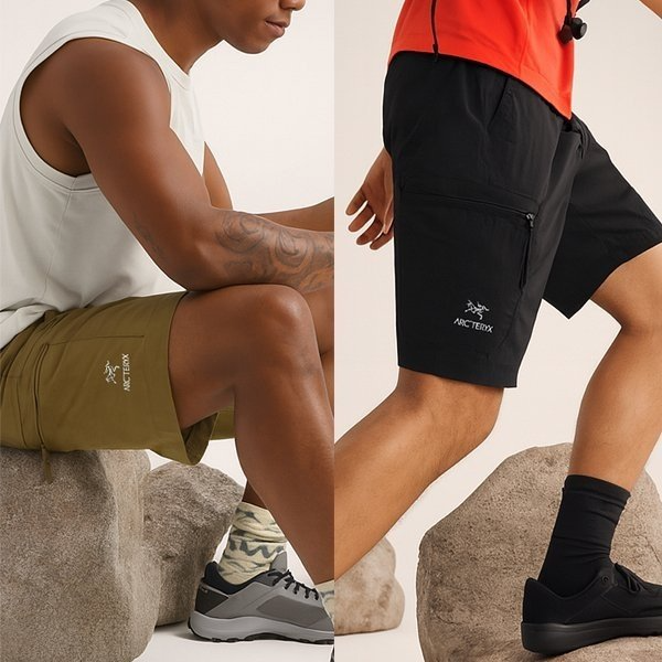 ARCTERYX 아크테릭스 포켓로고 하프팬츠