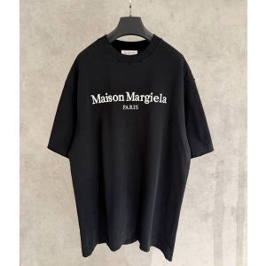 MAISON MARGIELA 메종마르지엘라 MM 레터링 자수 반팔 2COLOR