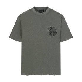 BALENCIAGA 발렌시아가 BB 로고 엠보스 티셔츠