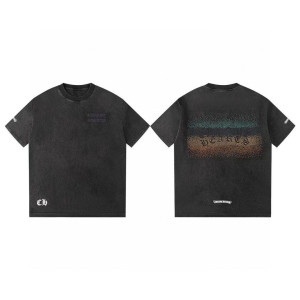 CHROME HEARTS 크롬하츠 스타디움 비즈로고 워싱 티셔츠