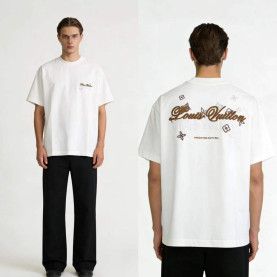 LOUIS VUITTON 루이비통 자수로고 티셔츠 2COLOR