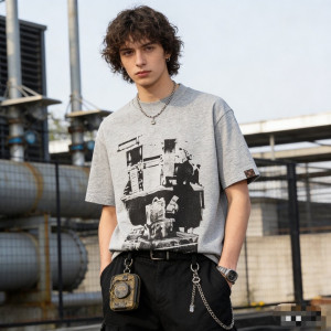 LOUIS VUITTON 루이비통 트래블러 트렁크 반팔티