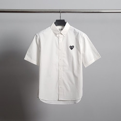 COMME DES GARCONS 꼼데가르송 블랙와펜 클래식 반팔 셔츠