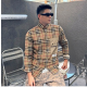 BURBERRY 버버리 64221 라벨 패치 클래식 체크 셔츠