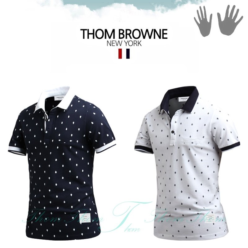 THOM BROWNE 톰브라운 돗단배 반팔  카라티