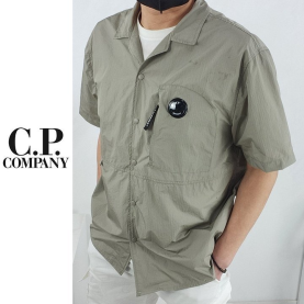 C.P COMPANY C.P컴퍼니 반팔 오버 셔츠 2COLOR