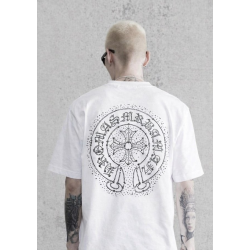 CHROME HEARTS 크롬하츠 큐빅디테일 숏 슬리브 티셔츠 2COLOR