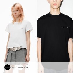 ALEXANDER WANG 알렉산더왕 로고 프린팅 티셔츠