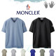 MONCLER 몽클레어 뉴 린넨 브이넥 반팔 니트