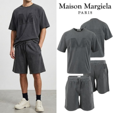 MAISON MARGIELA 메종마르지엘라 빈티지 M 프린팅 피그먼트 오버핏 셋업 2COLOR
