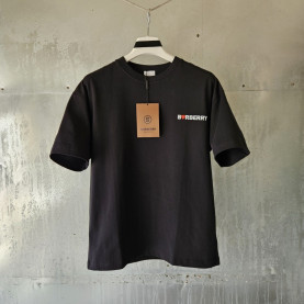 BURBERRY 버버리 빽기사 로고 티셔츠