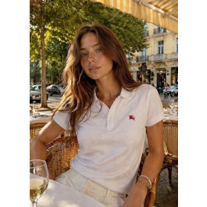 BURBERRY 버버리 자수 PK 커플 카라 반팔티