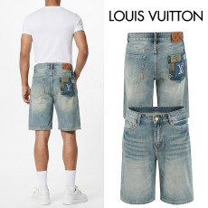 LOUIS VUITTON 루이비통 모자이크 로고 하프진