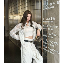LOUIS VUITTON 루이비통 1057 모노그램 레이스 자켓