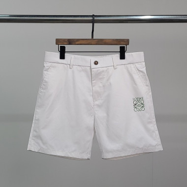 LOEWE 로에베 그린 아나그램 클래식 반바지