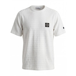 STONE ISLAND 스톤아일랜드 시그니처 텍스처드 니트 반팔 3COLOR