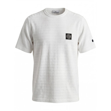 STONE ISLAND 스톤아일랜드 시그니처 텍스처드 니트 반팔 3COLOR