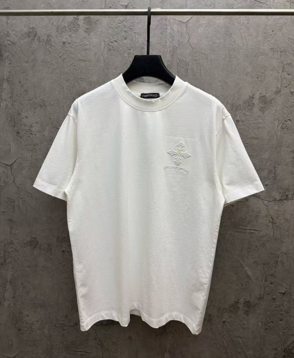 CHROME HEARTS 크롬하츠 십자가 자수 반팔티 2COLOR