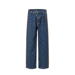 LOUIS VUITTON 루이비통 607159 모노그램 테일러드 데님 팬츠 　