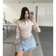 LOEWE 로에베 60254 여성 아나그램 스트라이프 코튼 셔츠 2COLOR