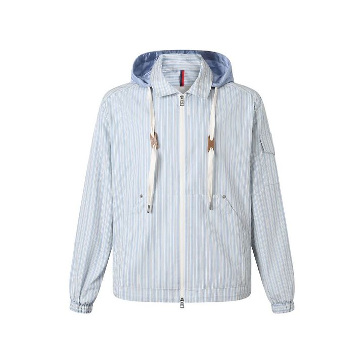 MONCLER 몽클레어 60232 스트라이프 후드 자켓