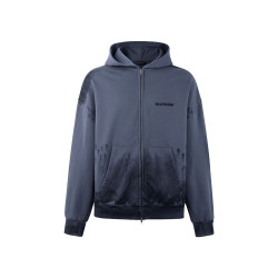 BALENCIAGA 발렌시아가 60253 스태인드 이펙트 후드 집업