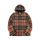 BURBERRY 버버리 60156 체크 플리스 후드 자켓