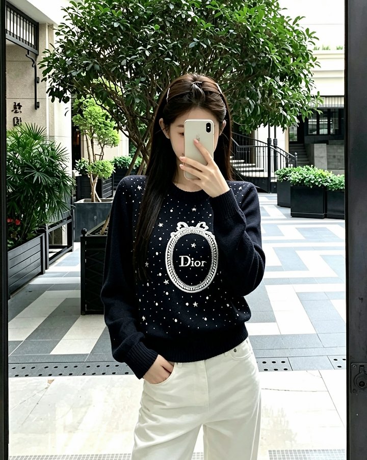DIOR 디올 풀스톤 니트스웨터 2COLOR