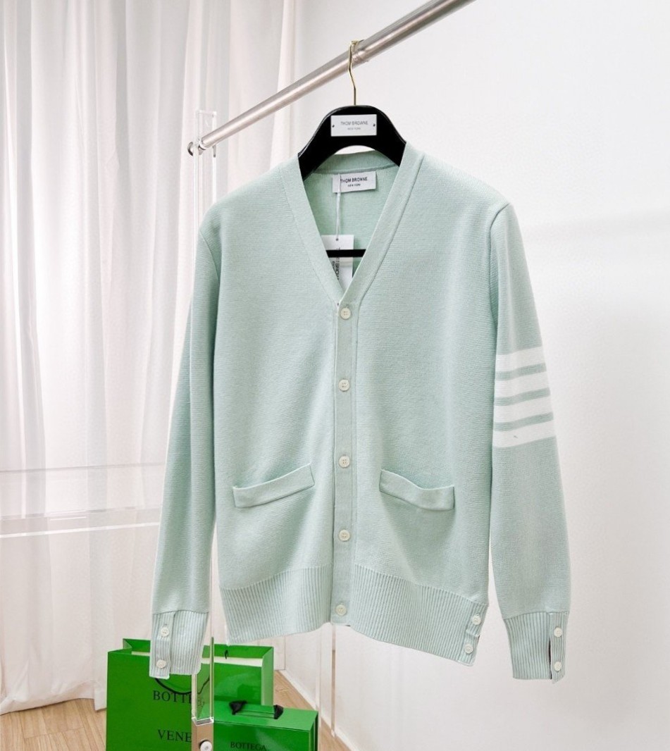 THOM BROWNE 톰브라운 시그니처 4선완장 가디건 2COLOR