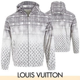 LOUIS VUITTON 루이비통 투톤 그라데이션 윈드 자켓