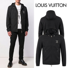 LOUIS VUITTON 루이비통 로고 다미 후드 윈드 자켓