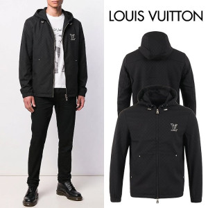 LOUIS VUITTON 루이비통 로고 다미 후드 윈드 자켓