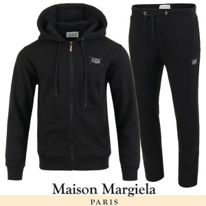 MAISON MARGIELA 메종마르지엘라 넘버 520 프린트 후드집업 셋업