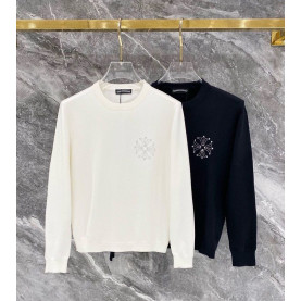 CHROME HEARTS 크롬하츠 60116 플러스 홀스슈 라인스톤 니트