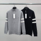 MONCLER 몽클레어 빽삼선 완장 니트 집업