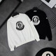 MONCLER 몽클레어 픽셀 퍼지 로고 맨투맨 