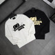 BALENCIAGA 발렌시아가 핸드드로운 bb 아이콘 맨투맨