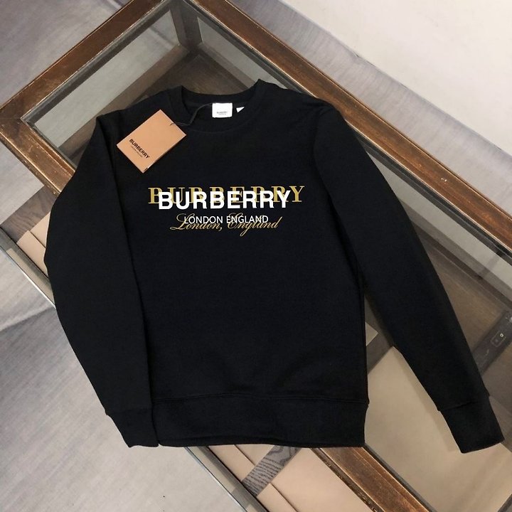BURBERRY 버버리 투톤 골드나염 맨투맨 2COLOR