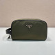 PRADA 프라다 리나일론 앤 레더 파우치백 2NA002 3COLOR